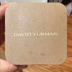 David Yurman - Authentic Light Brown Jewelry Box